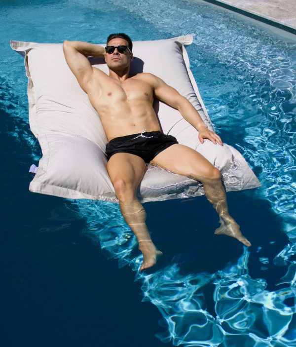 Floating Bean Bag - Premium Luxe - Sand