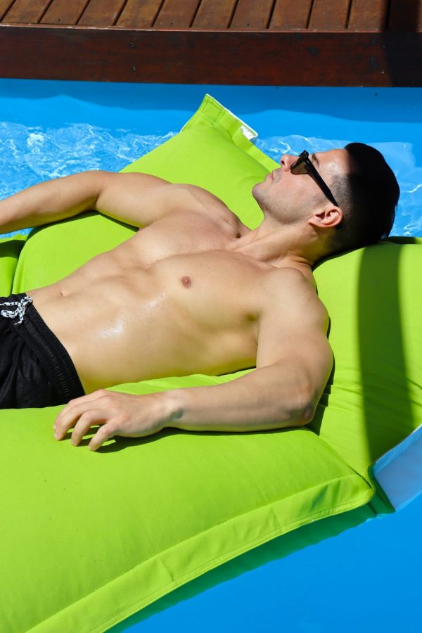 Floating Bean Bag - Premium Luxe - Lime Green - Image 2